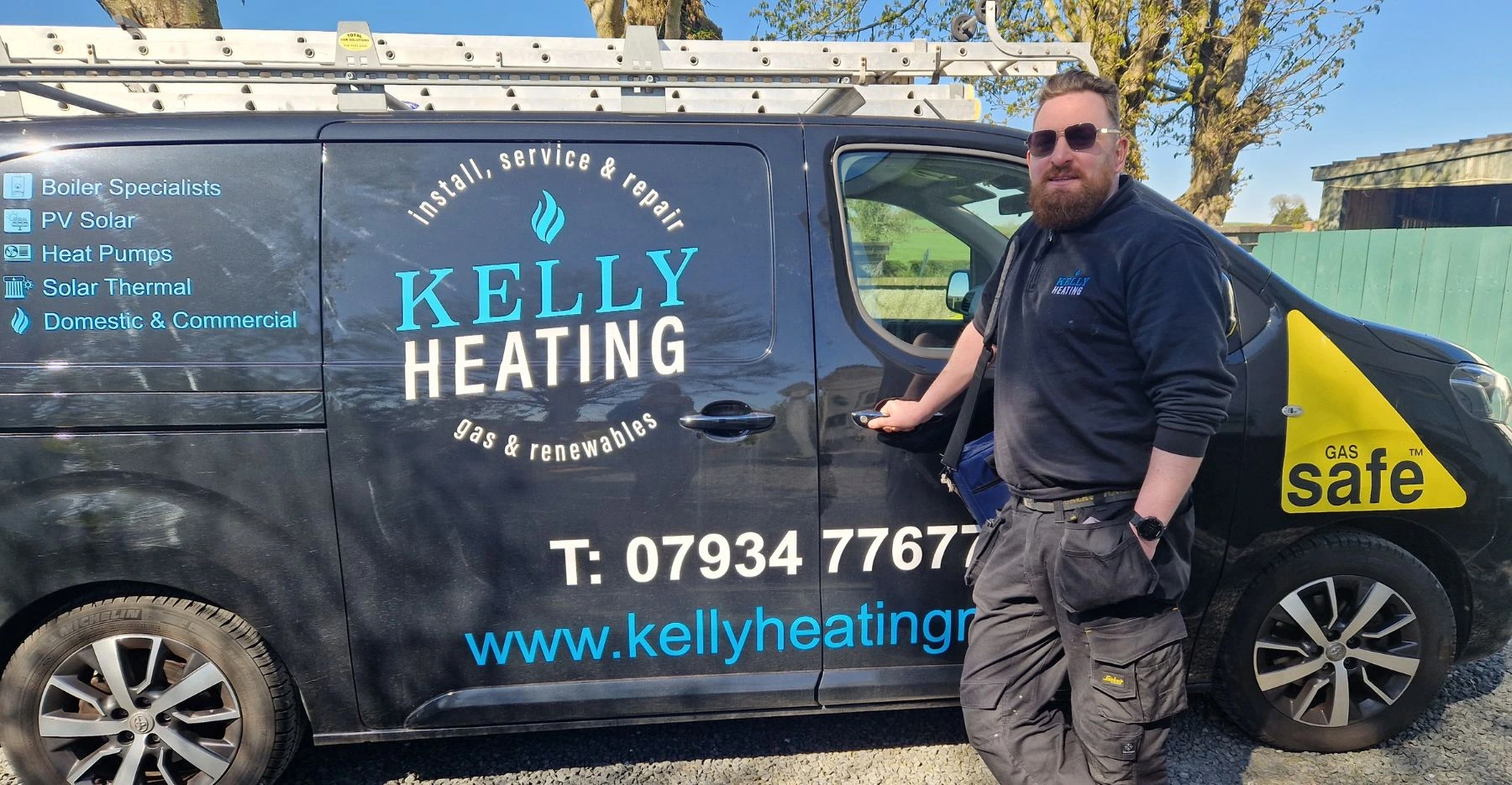 Kieran Kelly — Gas Safe registered boiler specialist, Kelly Heating NI, Belfast and Greater Belfast